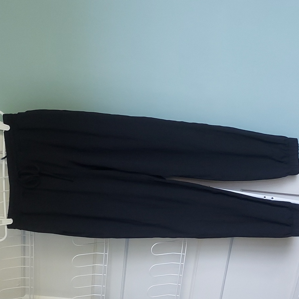 Girlfriend Collective Jogger Pants 27" Black Active Outdoor Run Size Medium Yoga
